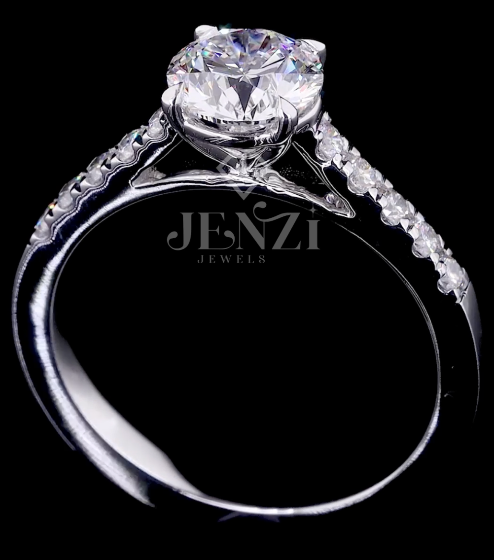 Round Solitaire Ring