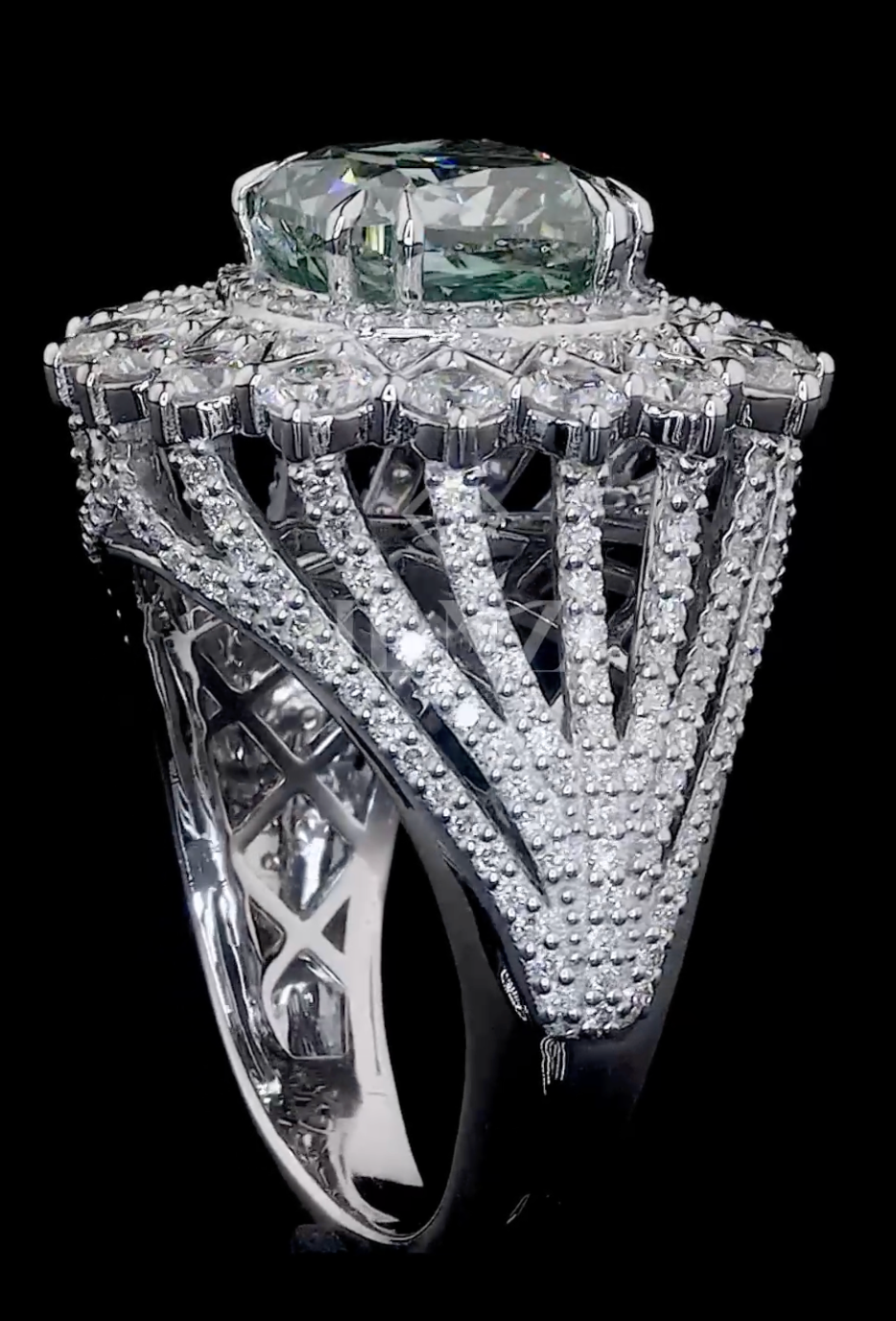 Queen's Cushion Ring