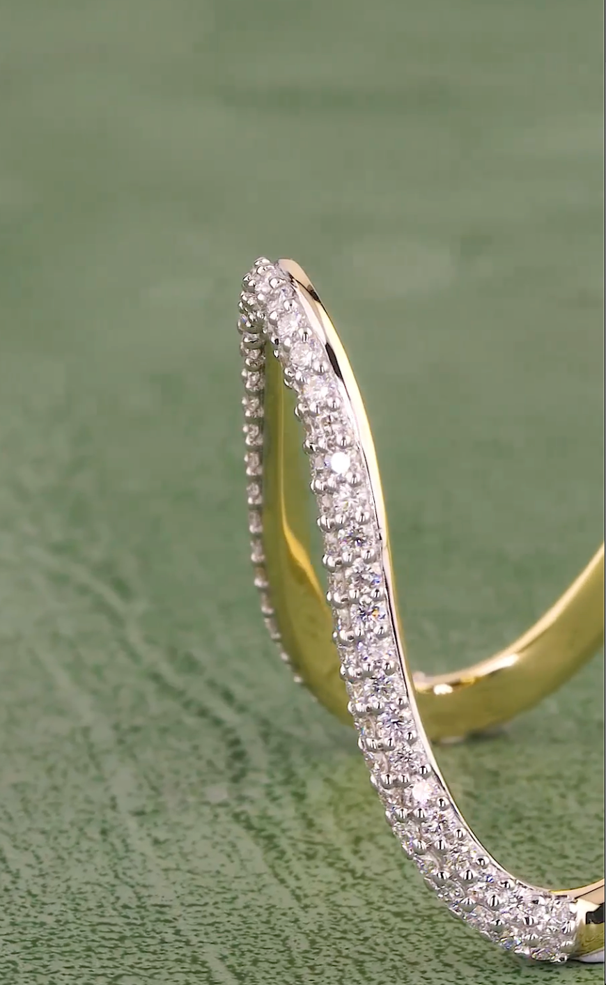 Eterna Curve 0.66 Carat Diamond Band (E-VS1) | Jenny Jewells - JENNY JEWELLS