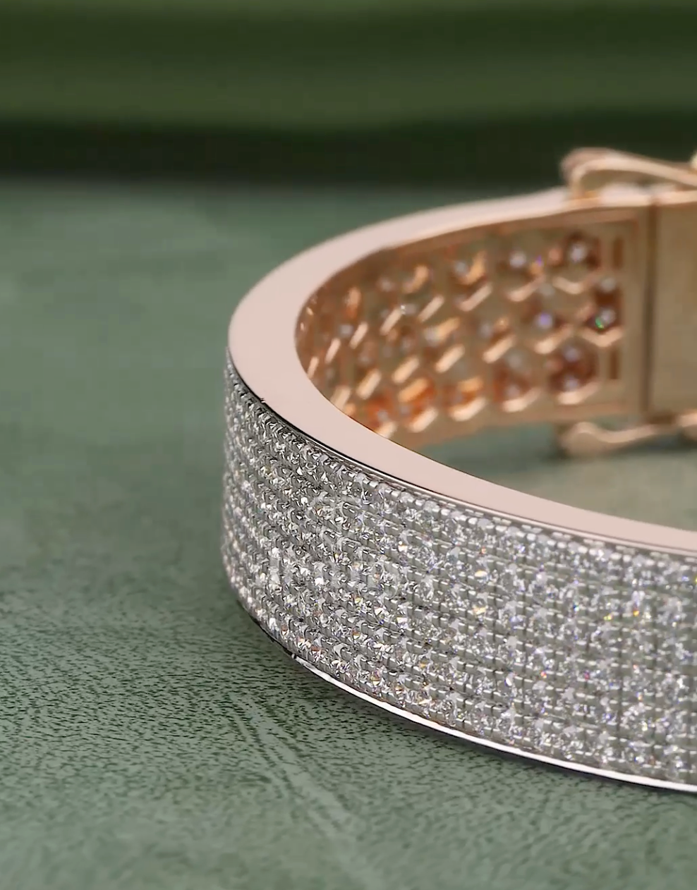 Imperial Grid 5 Carat Diamond Men’s Bracelet (EF-VVS) | Jenny Jewells - JENNY JEWELLS