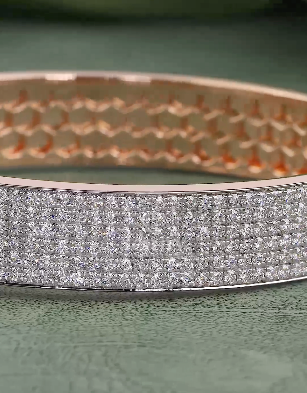 Imperial Grid 5 Carat Diamond Men’s Bracelet (EF-VVS) | Jenny Jewells - JENNY JEWELLS