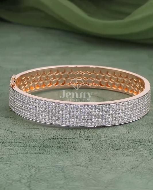 Imperial Grid 5 Carat Diamond Men’s Bracelet (EF-VVS) | Jenny Jewells - JENNY JEWELLS