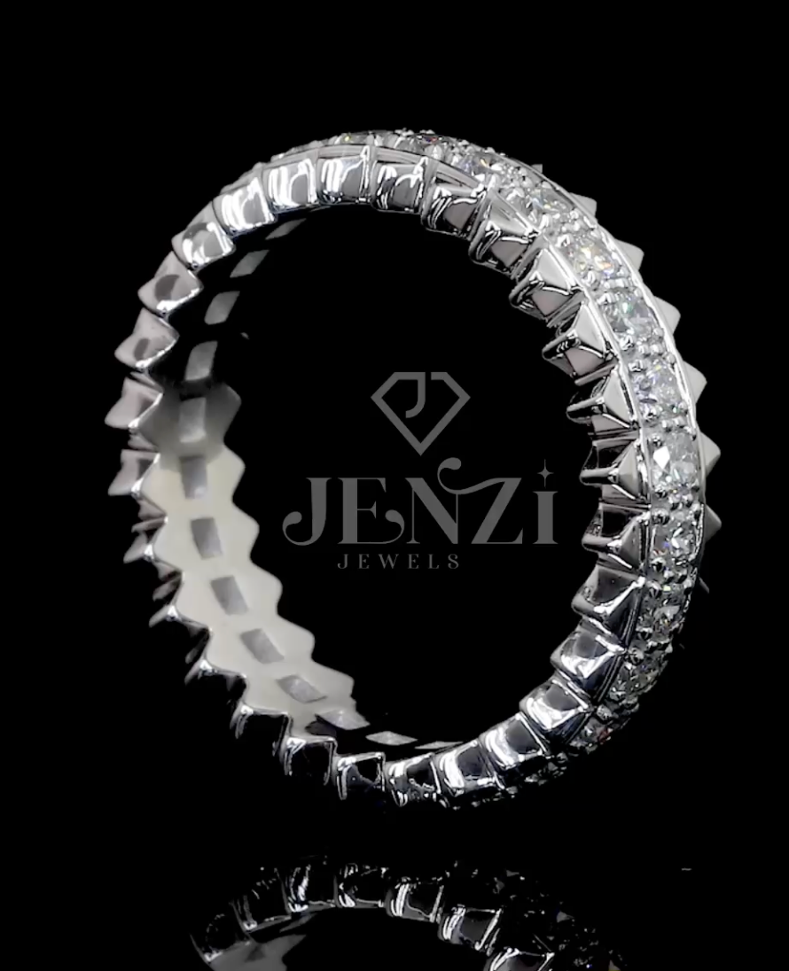 Zigzag Eternity Ring
