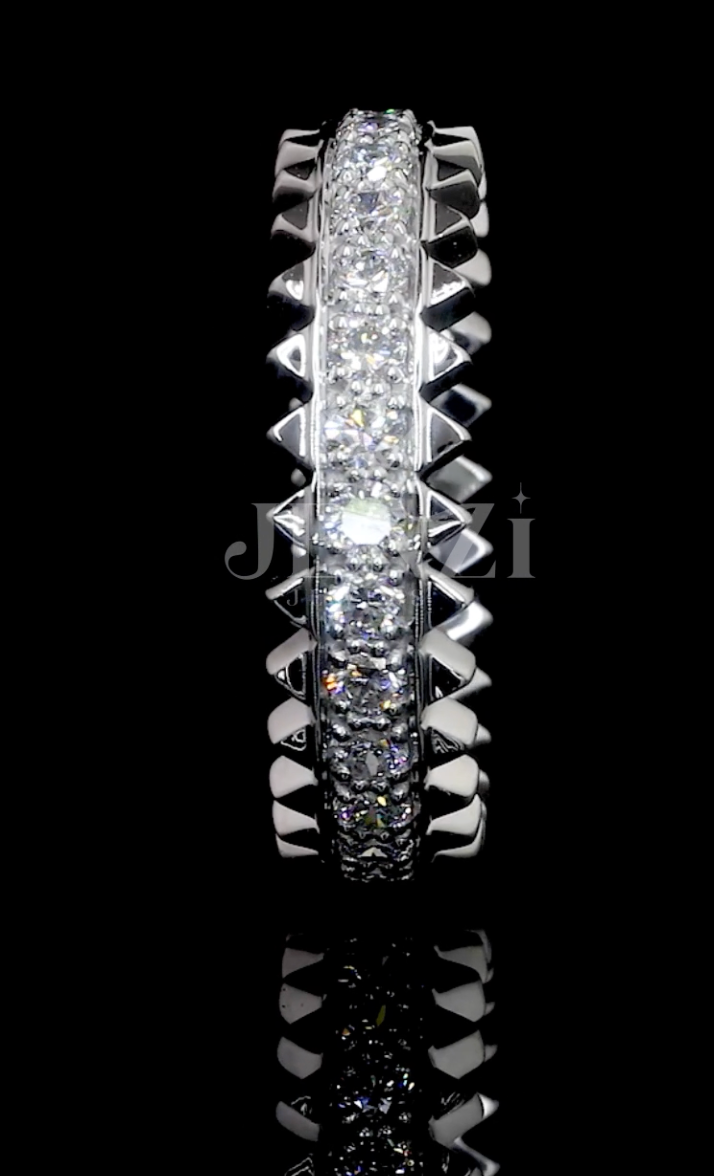 Zigzag Eternity Ring