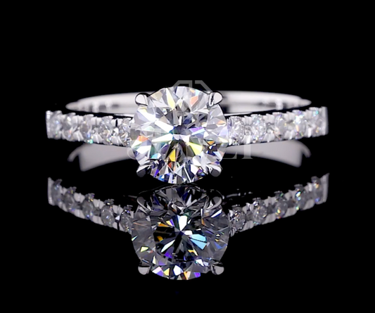 Round Solitaire Ring