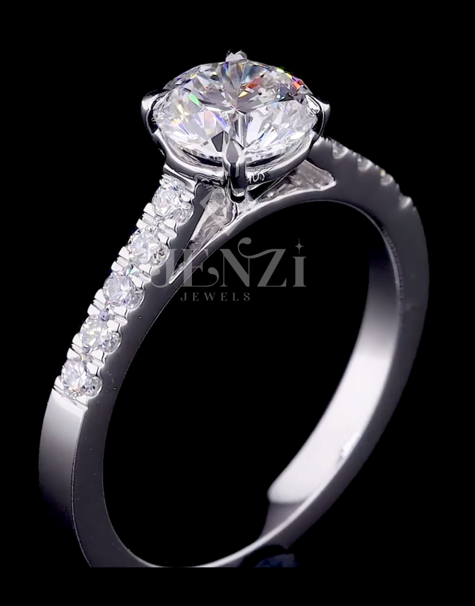 Round Solitaire Ring