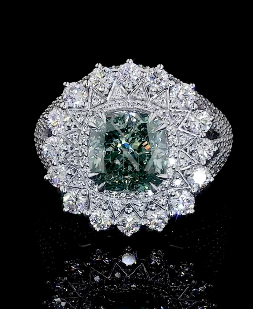 Queen's Cushion Ring