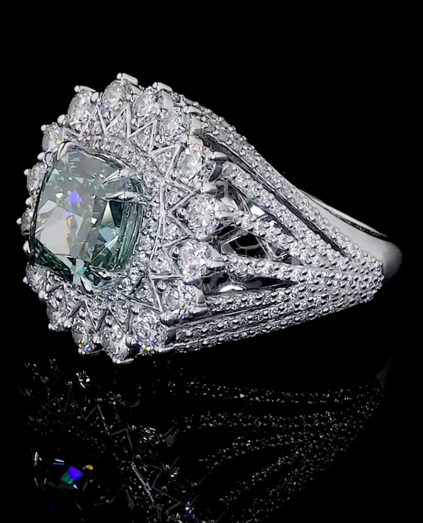 Queen's Cushion Ring