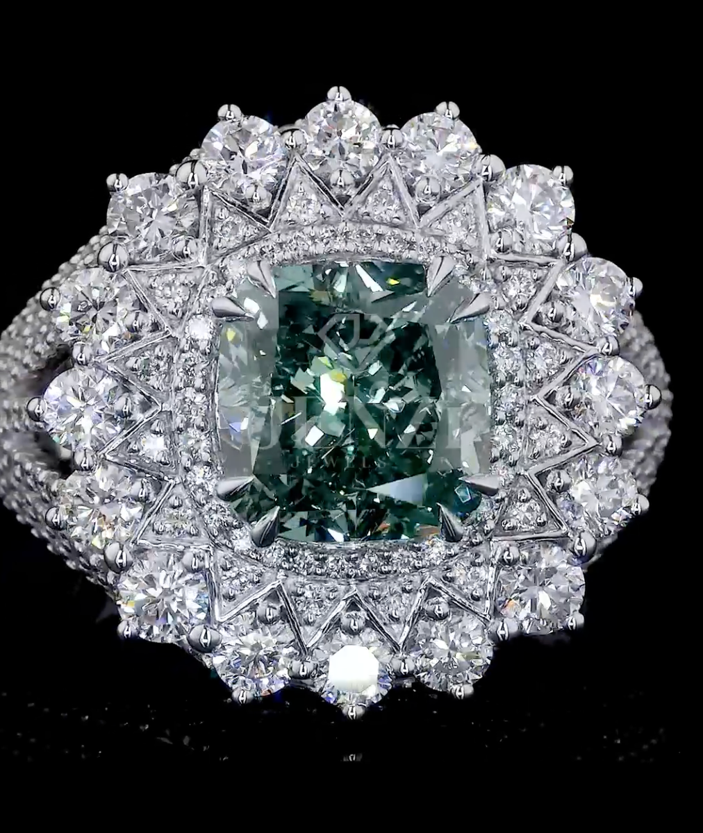 Queen's Cushion Ring