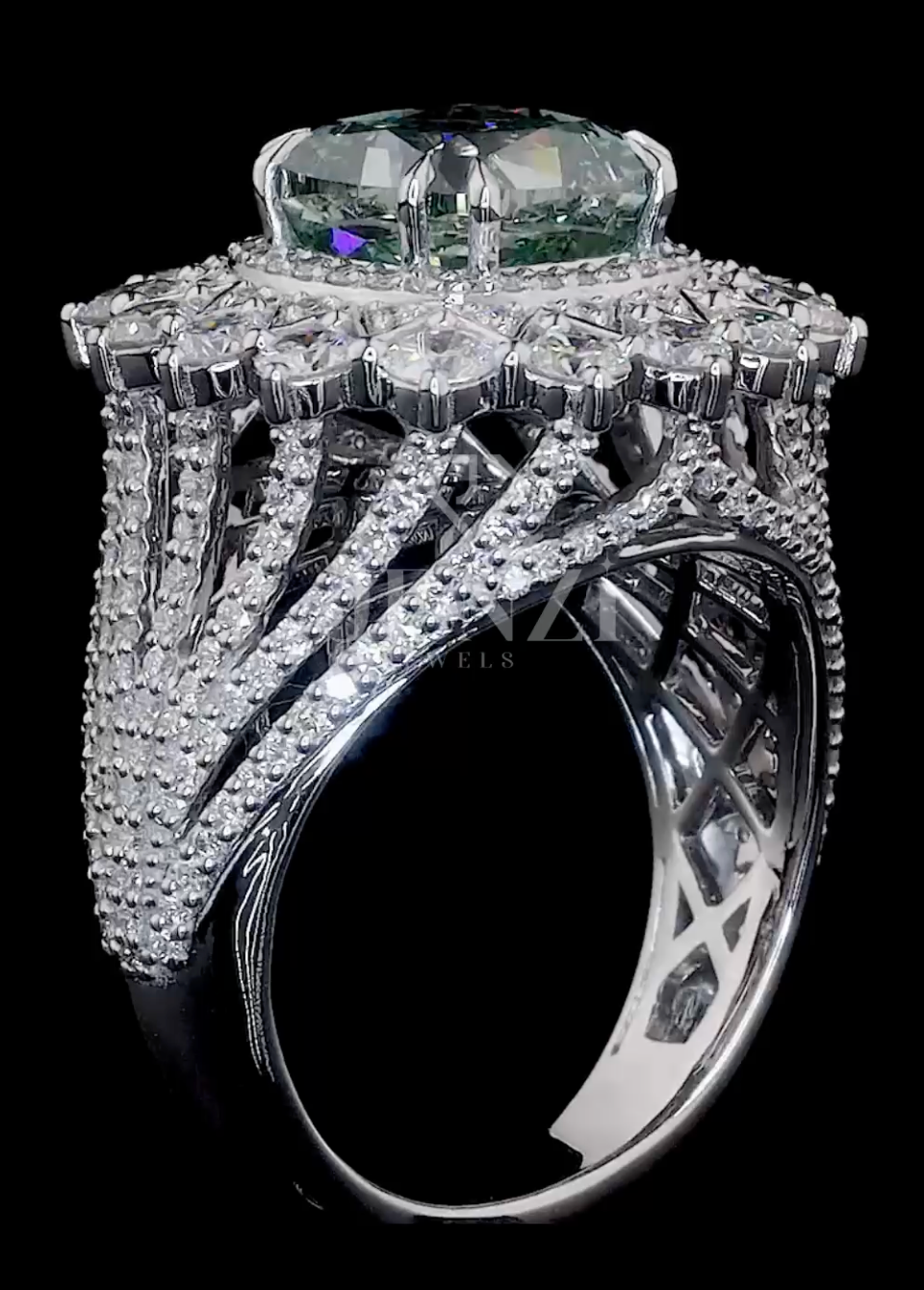 Queen's Cushion Ring