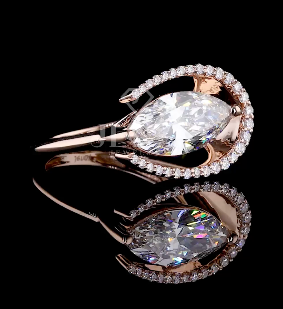 Marquise Diamond Ring