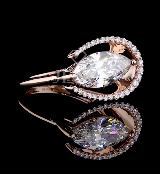 Marquise Diamond Ring