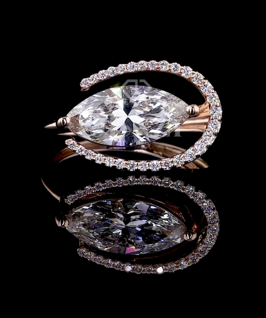 Marquise Diamond Ring