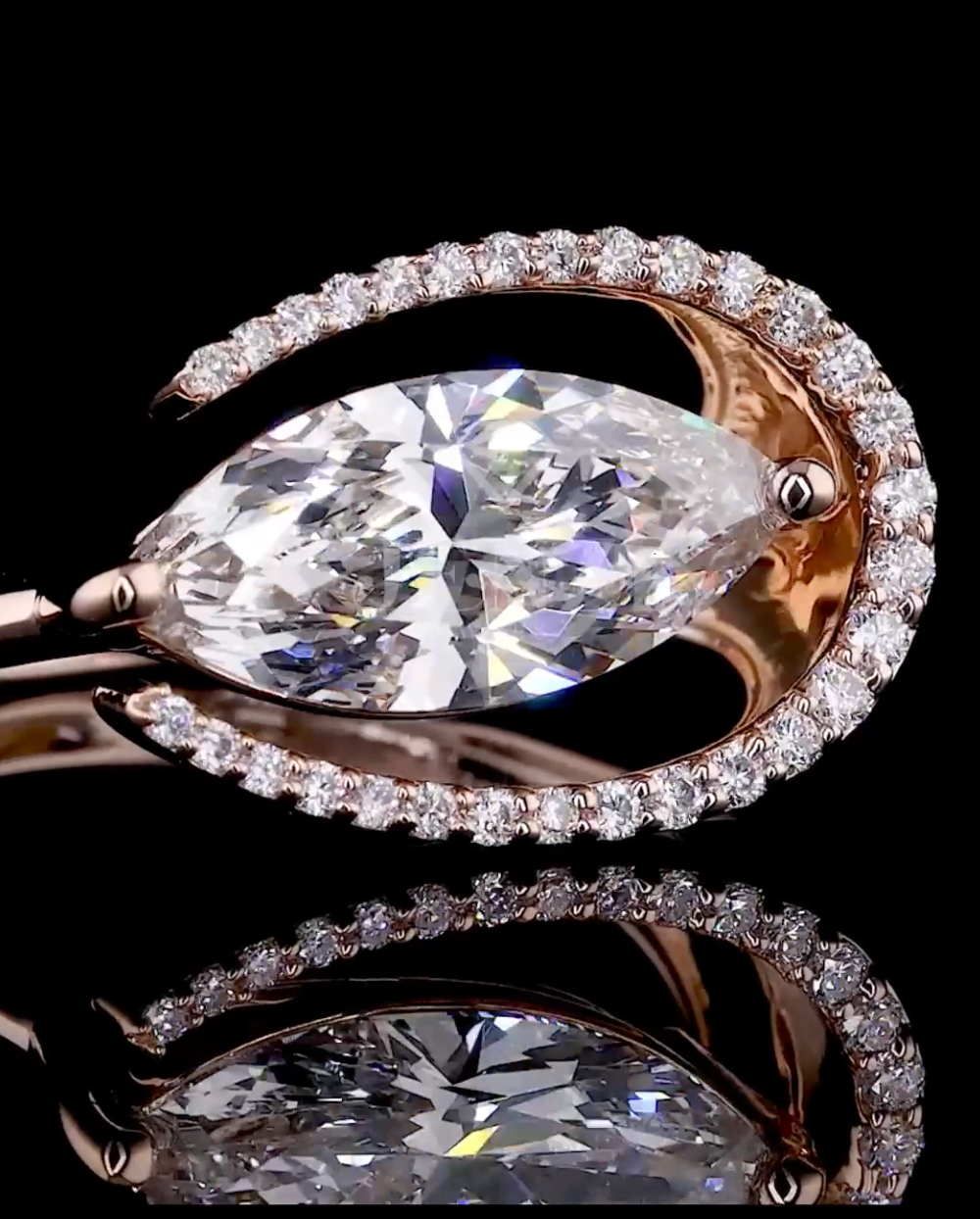 Marquise Diamond Ring