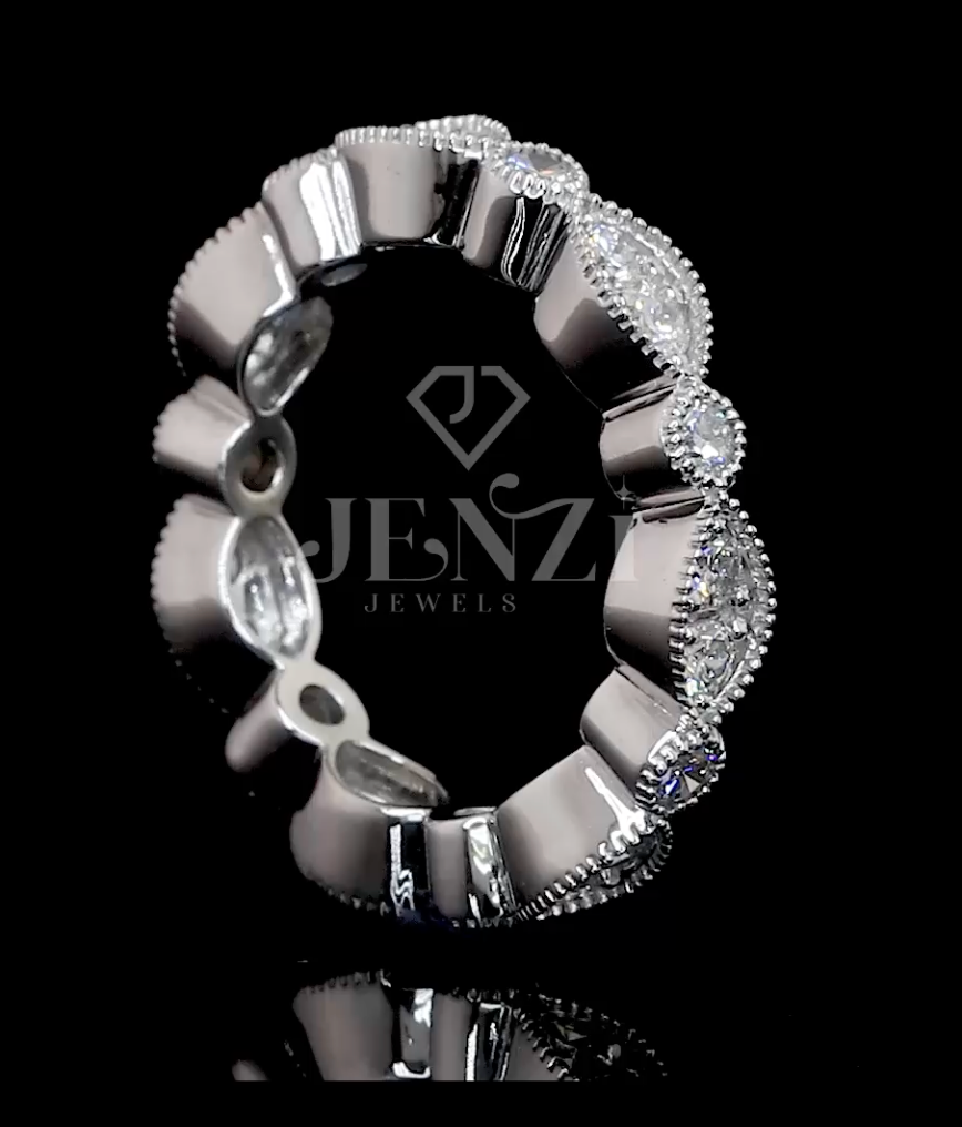Marquise Style Eternity Ring