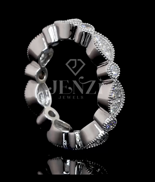 Marquise Style Eternity Ring