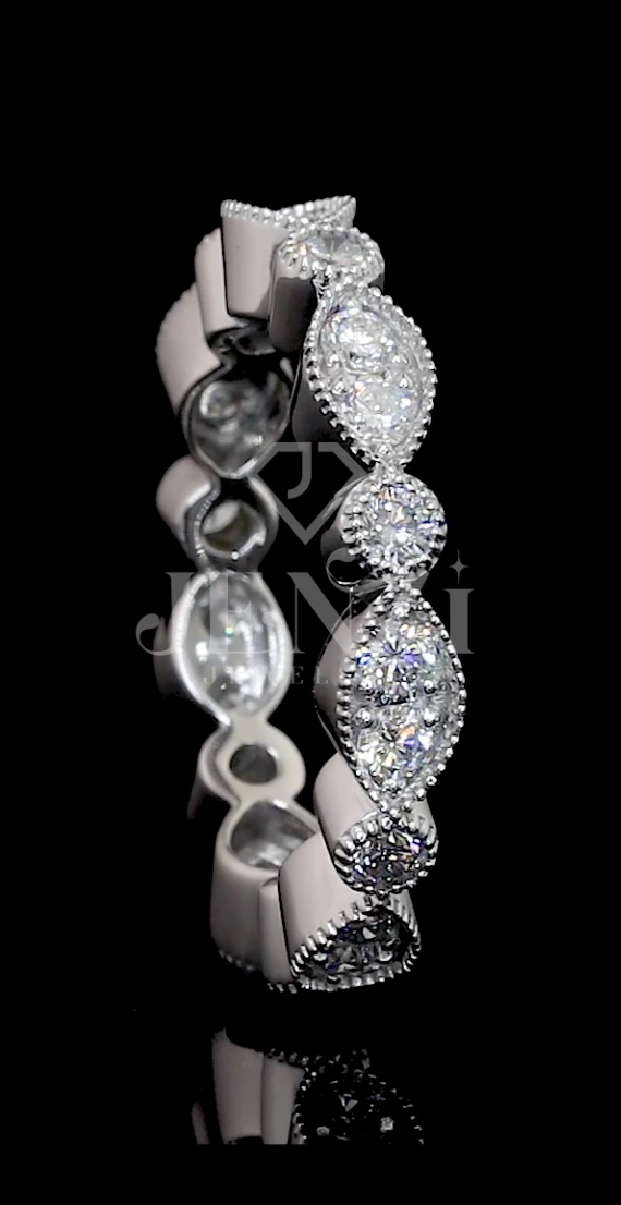 Marquise Style Eternity Ring