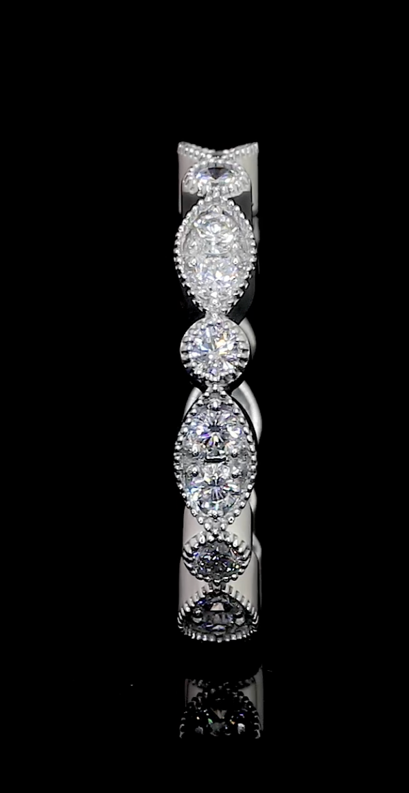 Marquise Style Eternity Ring