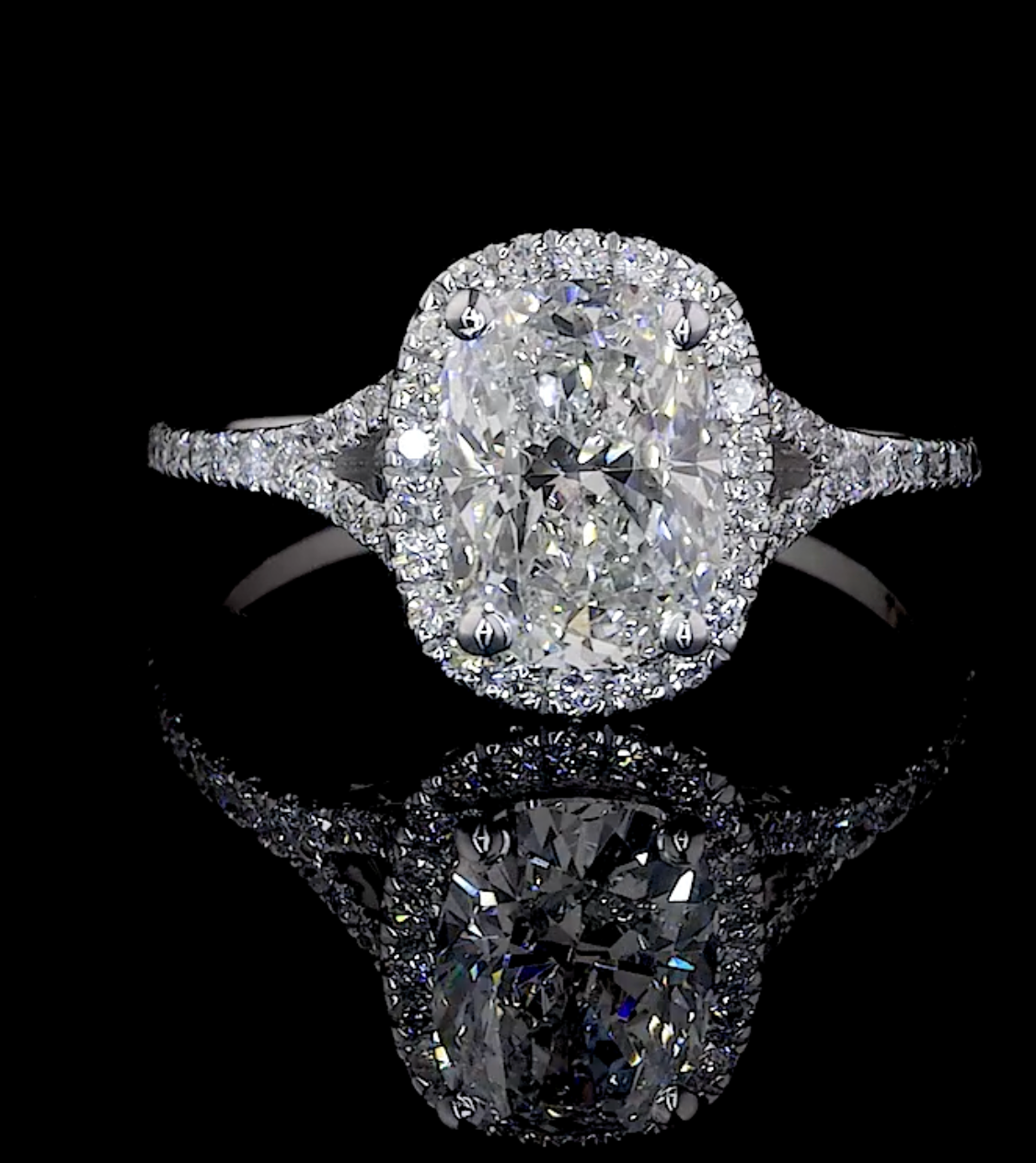 Halo Cushion Ring