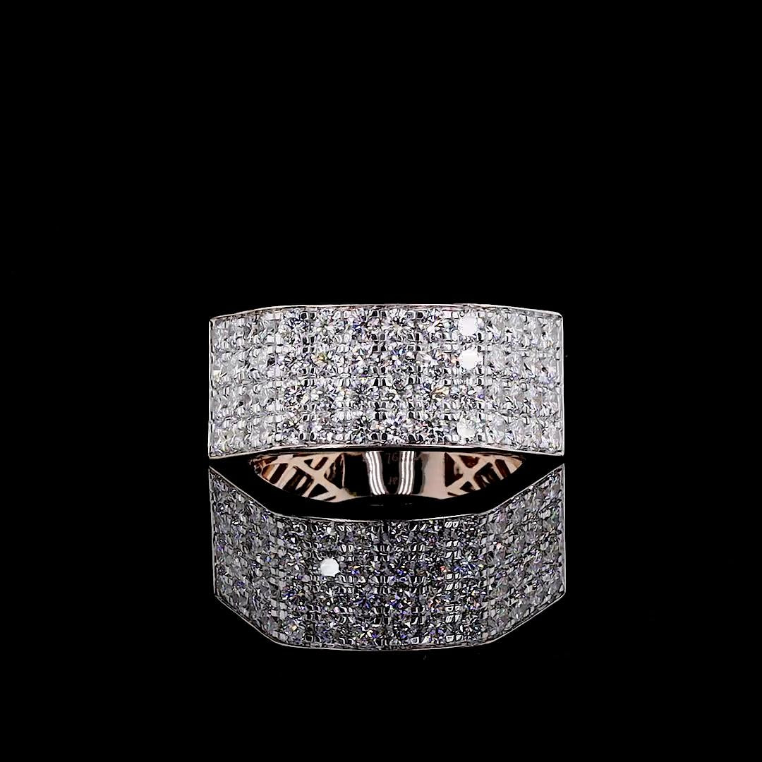 Royal Dazzle Diamond Ring - JENNY JEWELLS
