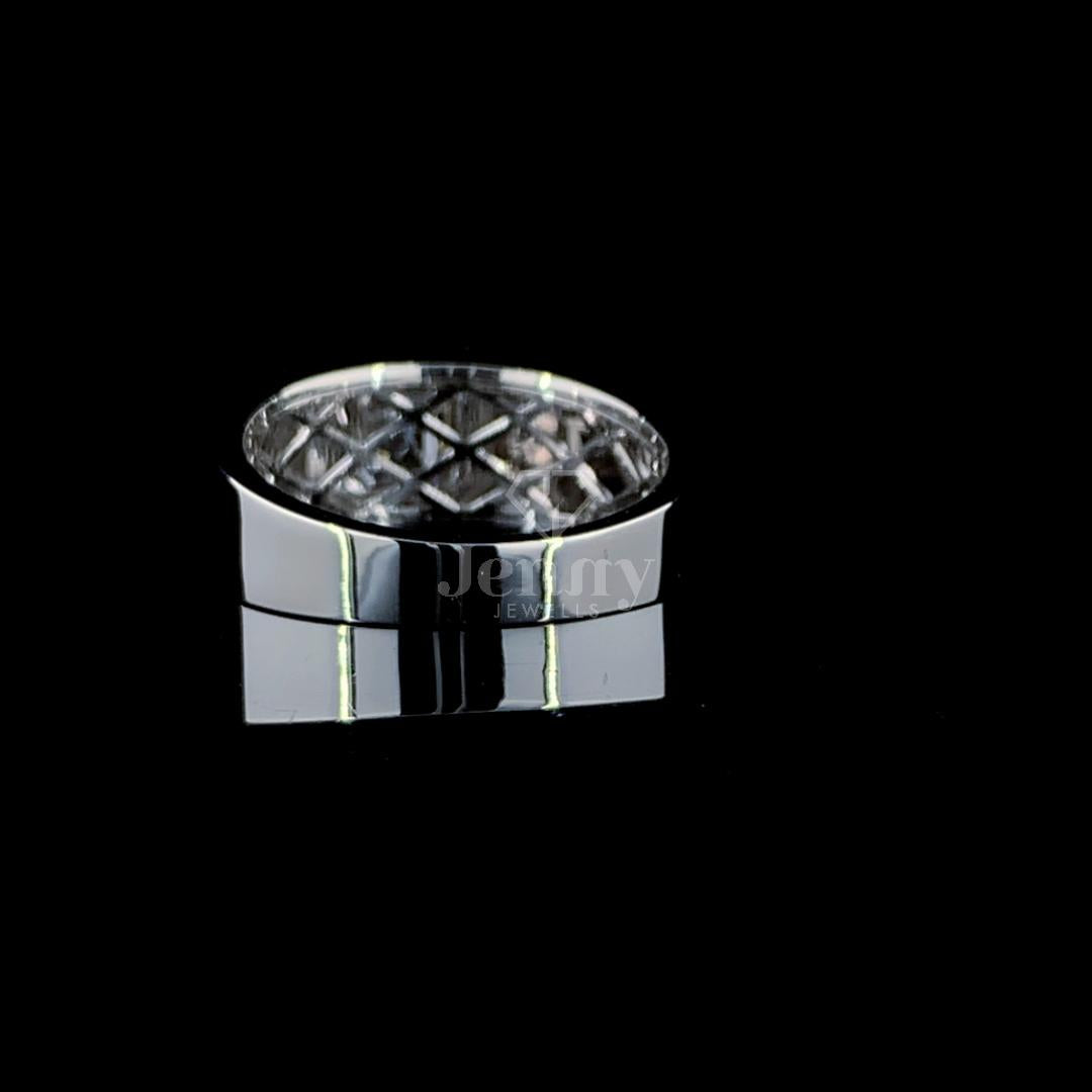 Asscher Cut Solitaire Men’s Ring - JENNY JEWELLS